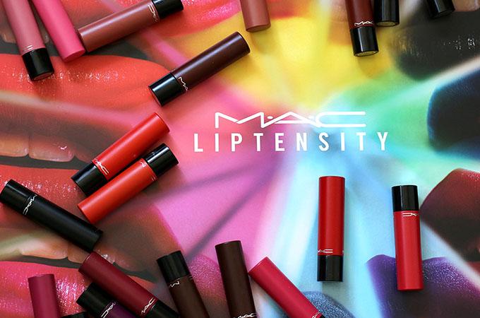 ৪টি ট্রন্ডি Mac Liptensity Lipstick'র সোয়াচ