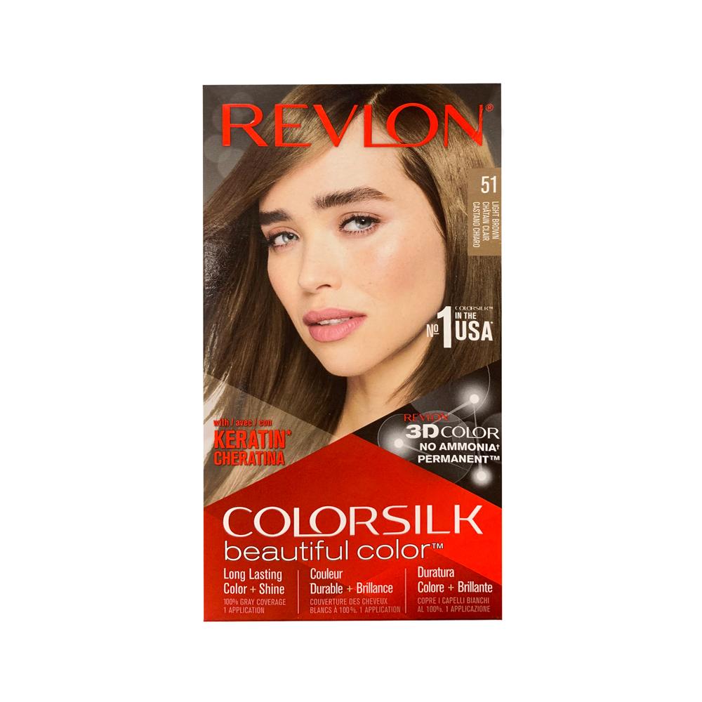 Revlon Colorsilk Hair Color Light Brown 51 – 59.1ml