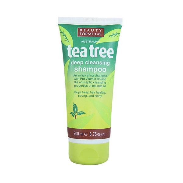 Beauty Formulas Tea Tree Deep Cleansing Shampoo – 200ml