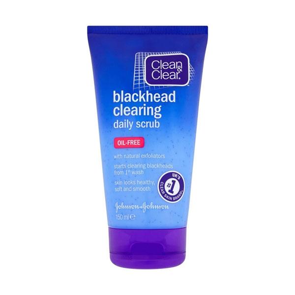 Clean & Clear Blackhead Clearing Daily Scrub – 150ml