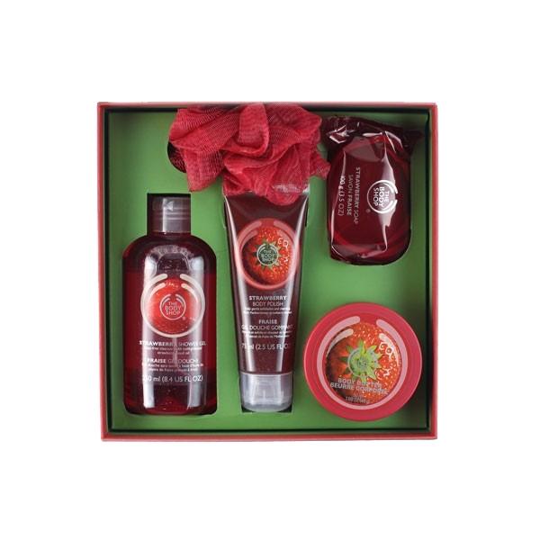 The Body Shop Strawberry Deluxe Gift Set – 500gm