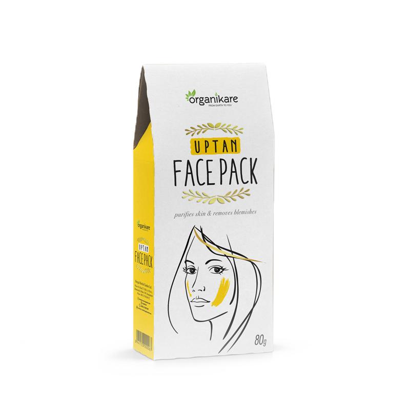 Organikare Uptan Face Pack – 80gm