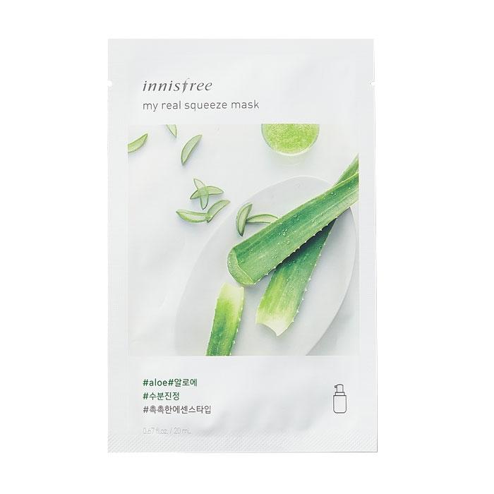 Innisfree My Real Squeeze Mask - Aloe – 20ml