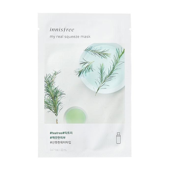 Innisfree My Real Squeeze Mask - Tea Tree – 20ml