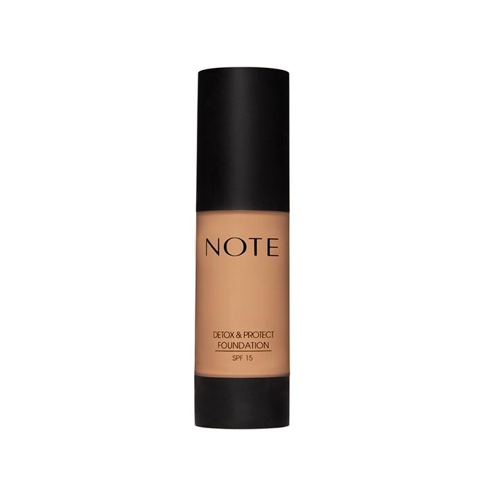 Note Detox And Protect Foundation 04 Sand – 30ml
