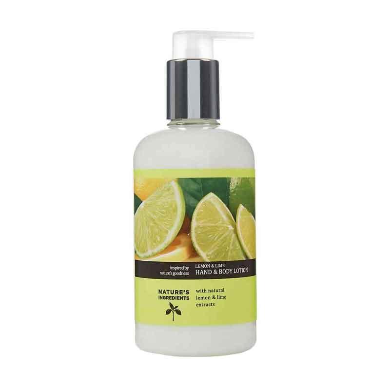 M&S Nature's Ingredients lemon And lime Hand And Body Lotion – Marks and Spencer – 300ml