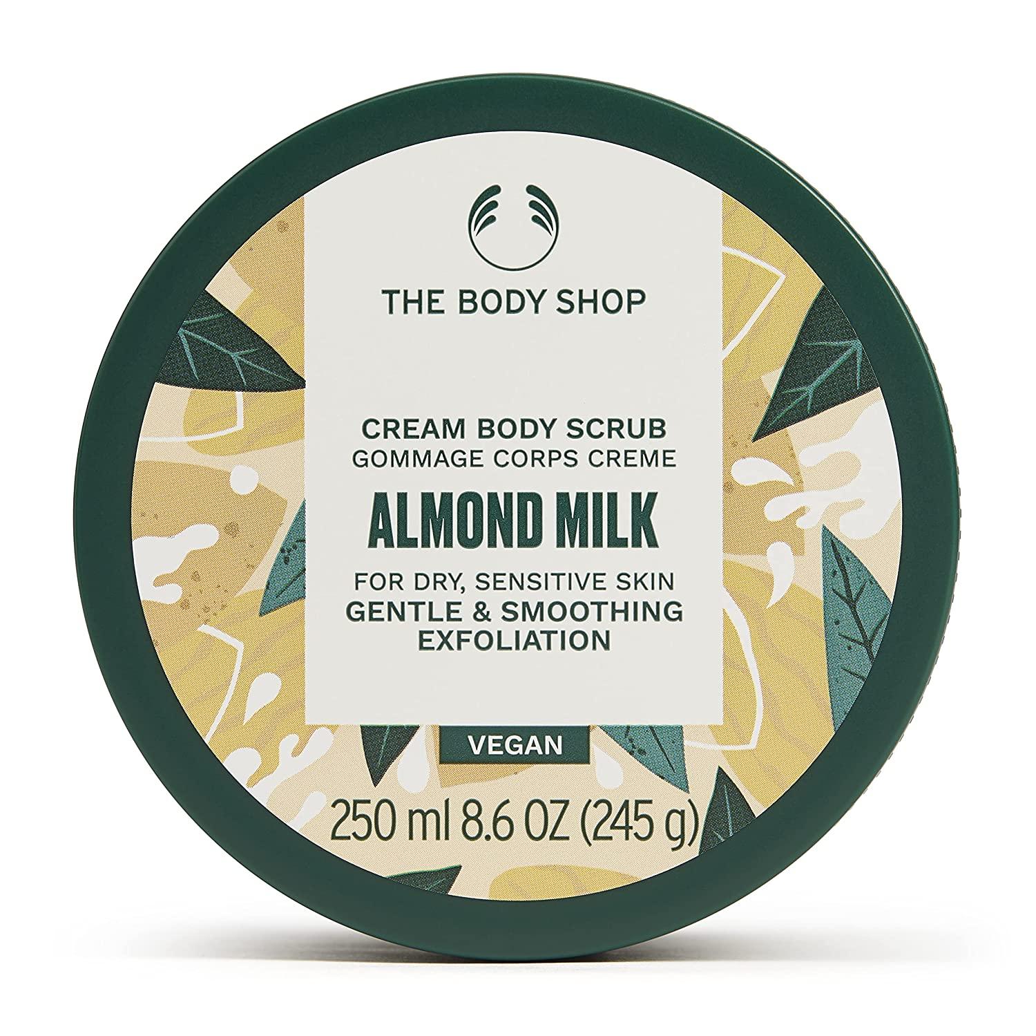 The Body Shop Almond Milk & Honey Gently Exfoliating Cream Scrub – 250ml