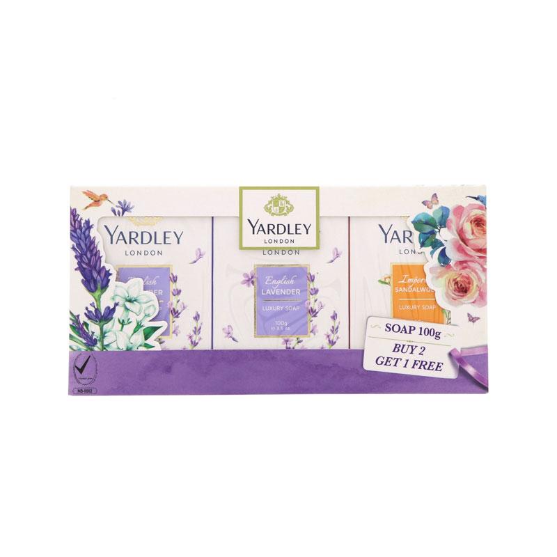 Yardley London Luxury Soap Buy 2 Get 1 Free – 100gm