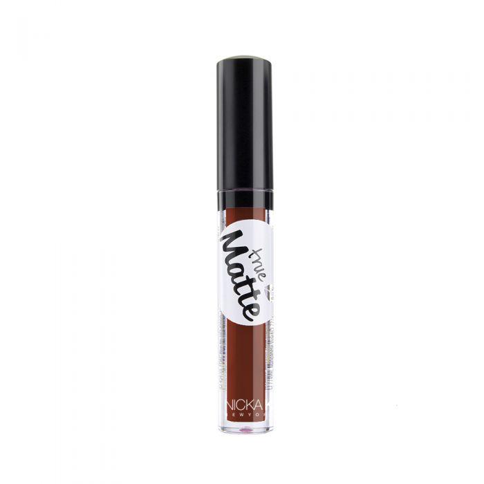 NICKA K NEW YORK TRUE MATTE LIPSTICK COCOA BEAN NTM11 – 3.5gm