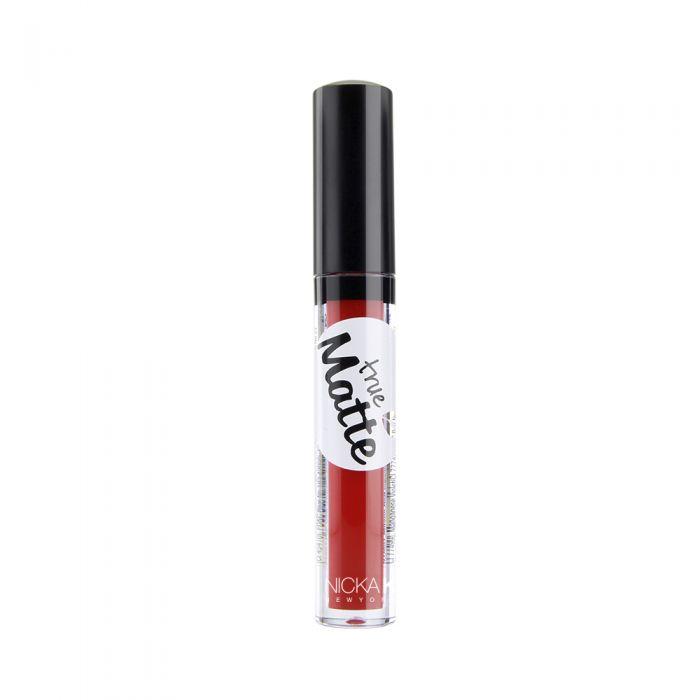 NICKA K NEW YORK TRUE MATTE LIPSTICK MILANO RED NTM01 – 3.5gm