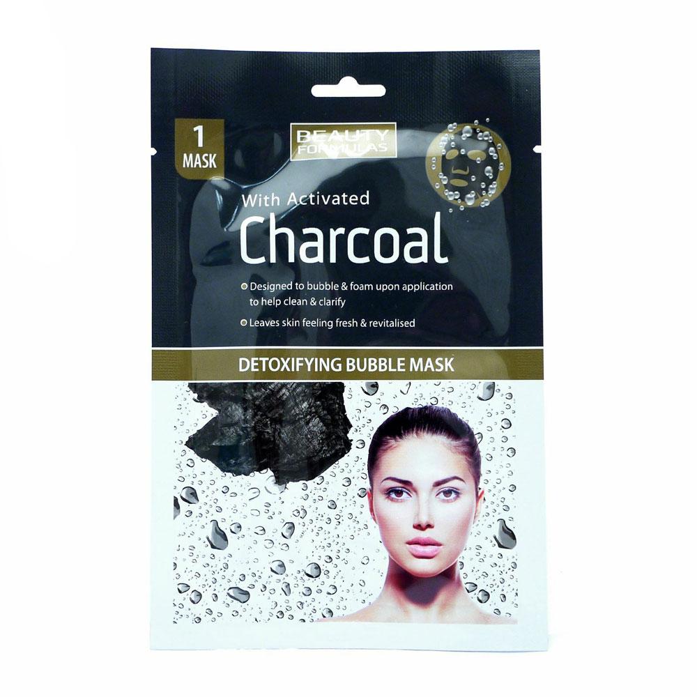 Beauty Formulas Charcoal Detoxifying Bubble Mask
