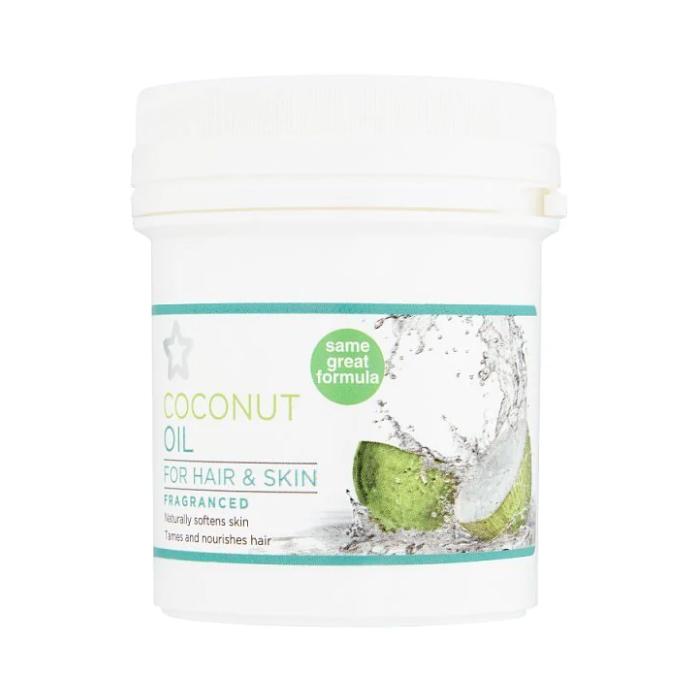 Superdrug Coconut Oil For Hair And Skin Same Great Formula – 125ml