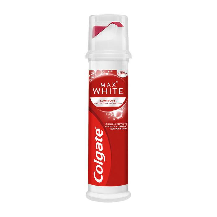 Colgate Fluoride Toothpaste Max White Luminous – 100ml