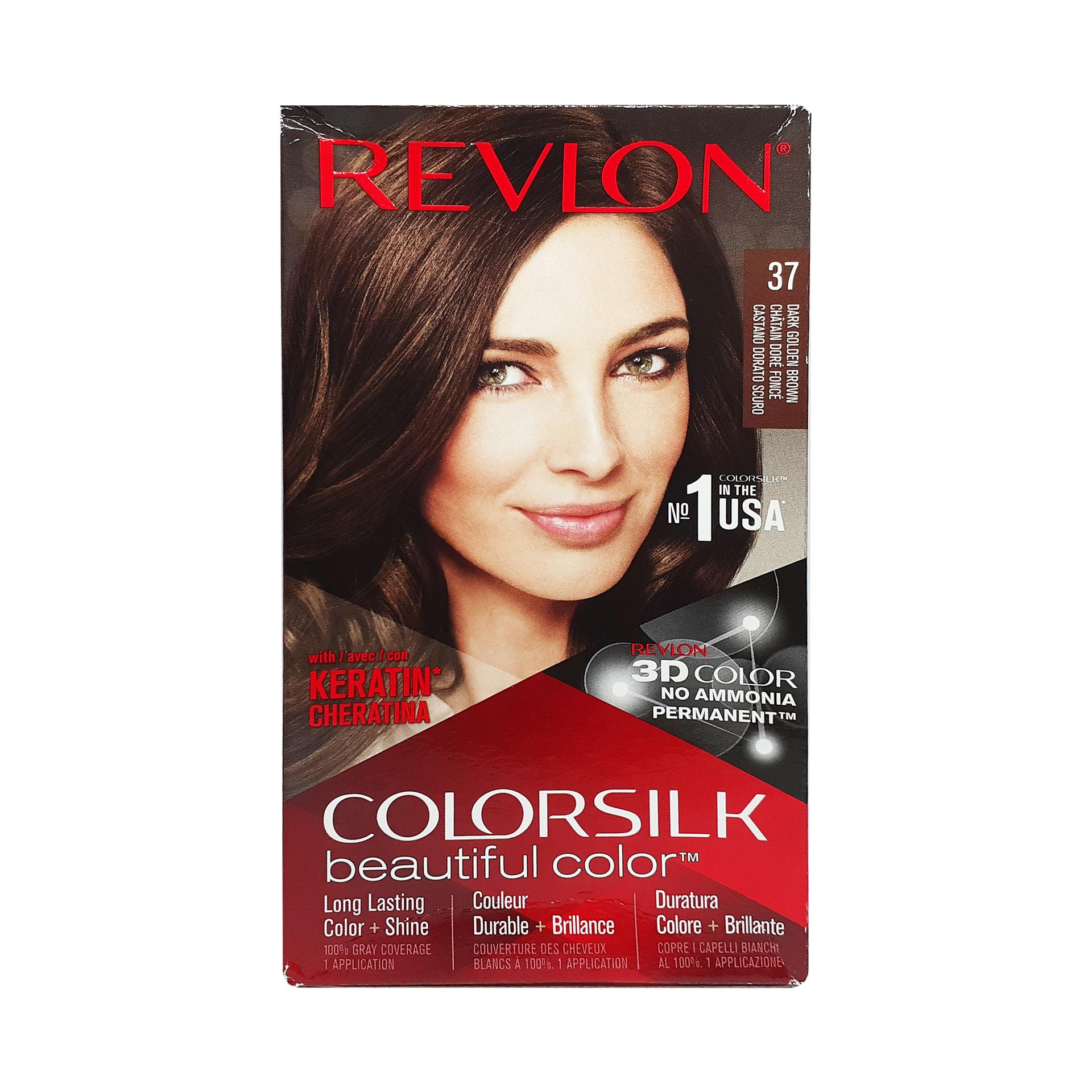 Revlon Color Silk Beautiful Color Dark Golden Brown 37 – 59.1ml
