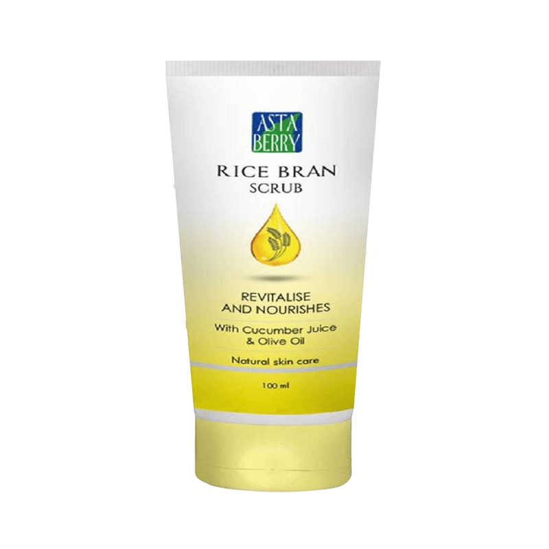 Astaberry Rice Bran Scrub – 100ml