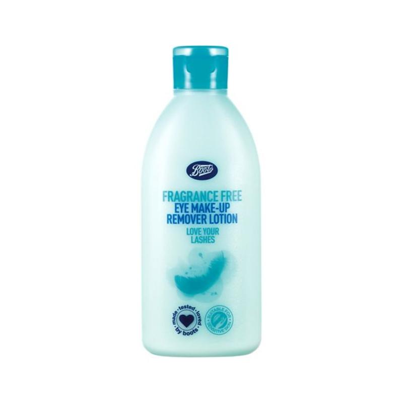 Boots Fragrance Free Eye Make-Up Remover Lotion – 150ml