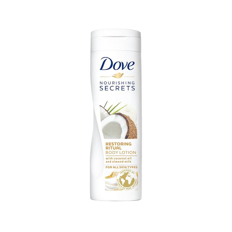 Dove Nourishing Secrets Restoring Ritual Body Lotion (with coconut oil and almond milk ) – 400ml