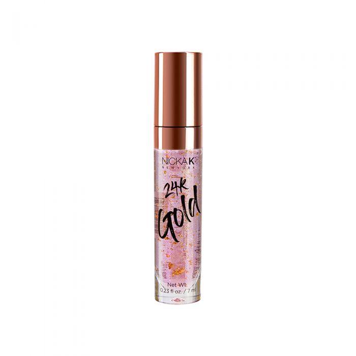 NICKA K 24K GOLD LIP GLOSS GOLD (ROSE GOLD) LGGD02 – 7ml