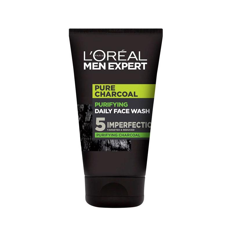 L'Oreal Men Expert Pure Charcoal Purifying Daily Face Wash 100ml