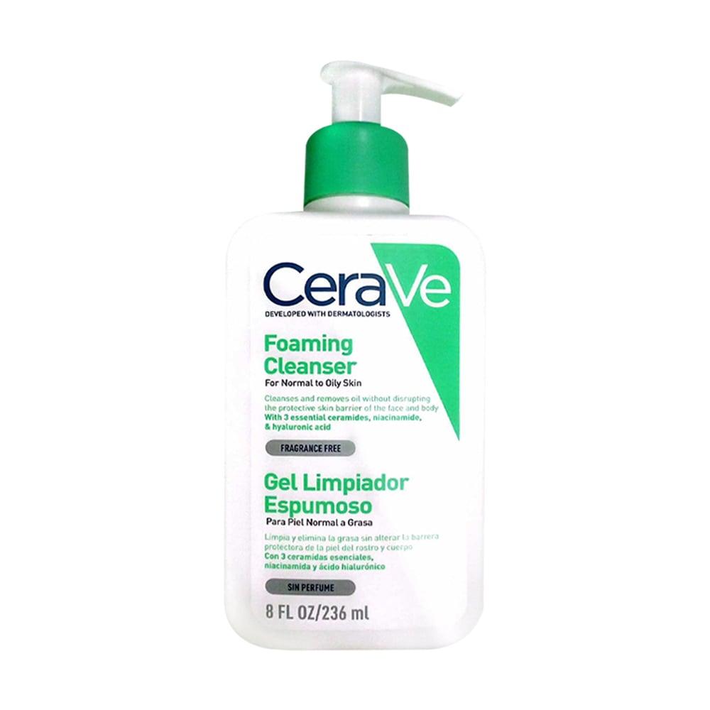 Cerave Foaming Cleanser For Normal To Oily Skin – 236ml
