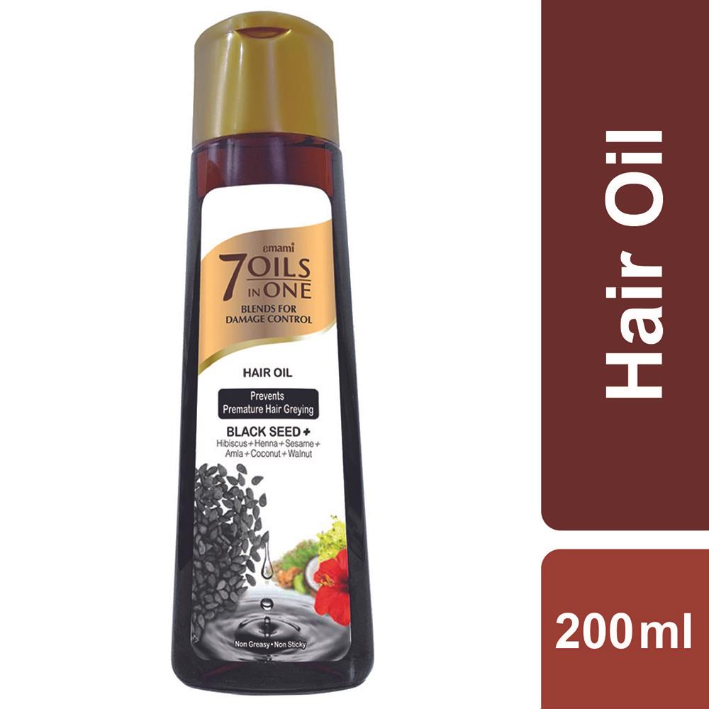 Emami 7 Oils in One Black Seed Hair Oil – 200ml