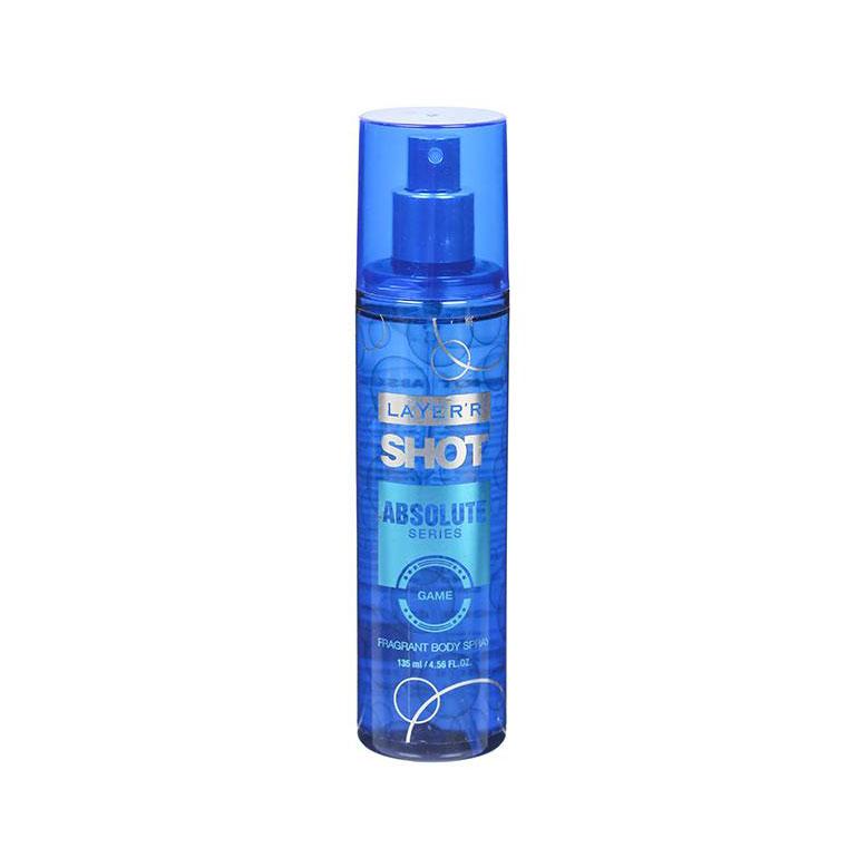 Layer'r Shot Absolute Series Game Body Spray – 135ml
