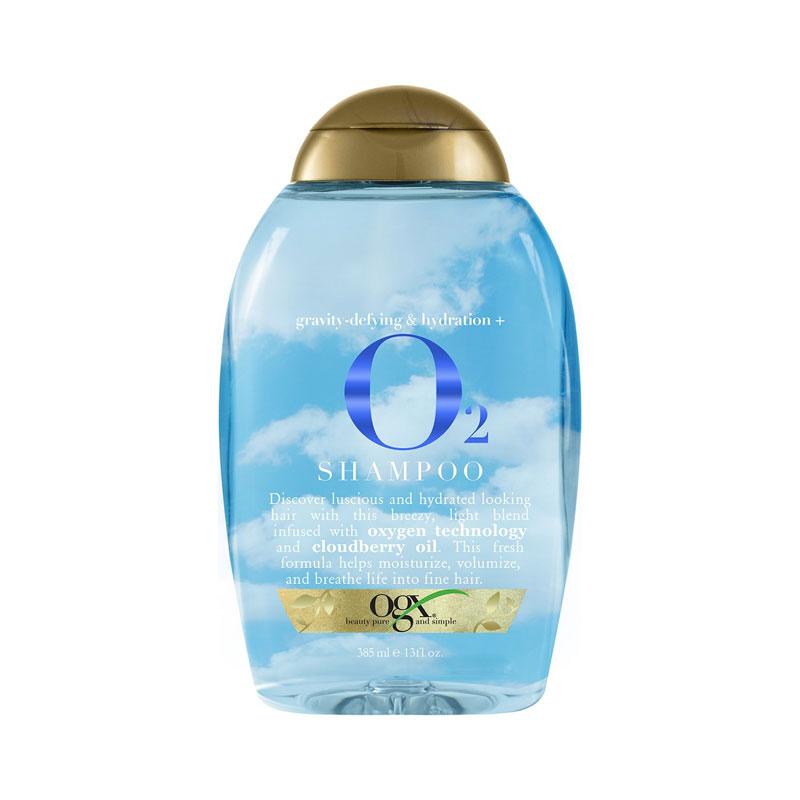 OGX Gravity-Defying & Hydration Plus O2 Shampoo – 385ml