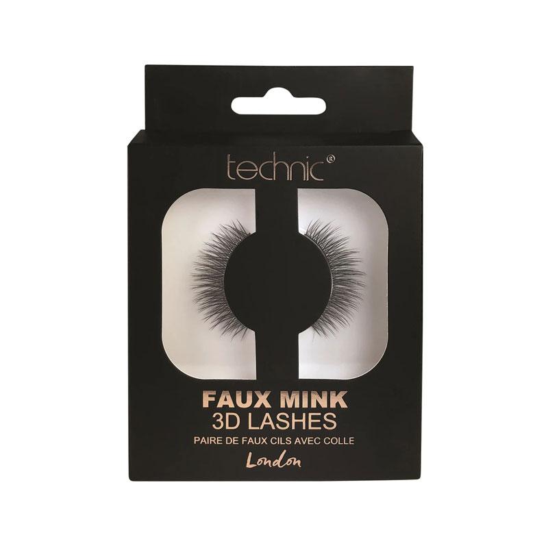 Technic Faux Mink 3D False Lashes 1ml