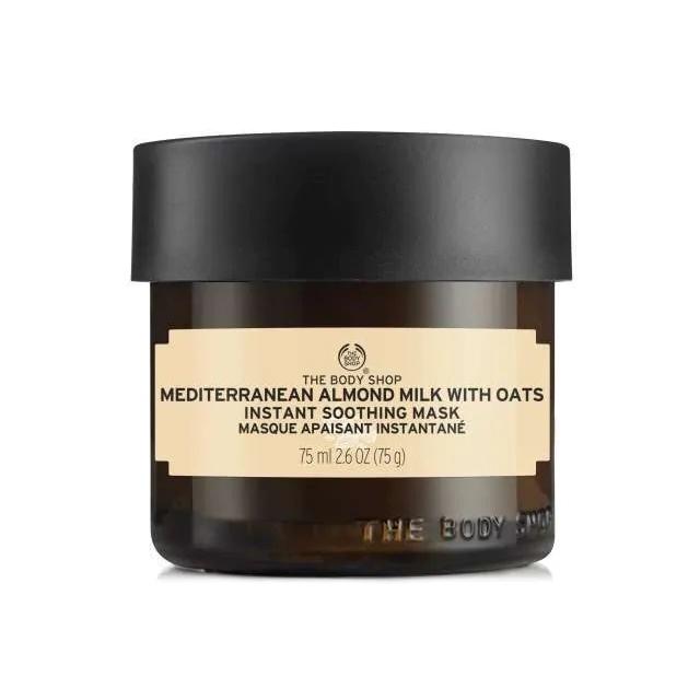 The Body Shop Mediterranean Almond Milk with Oats Instant Soothing Mask – 75ml
