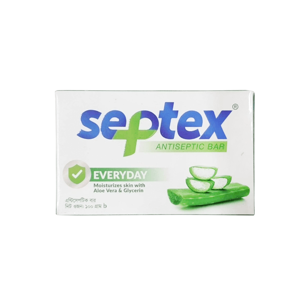 Septex Everyday Antiseptic Bar – Savlon – 100gm
