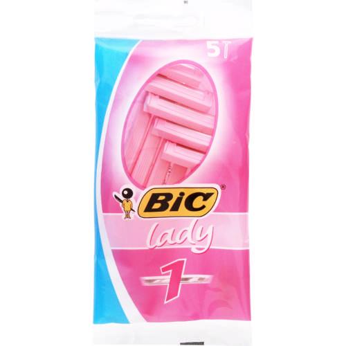 BIC 1 Disposable Lady shaving razors 5pcs