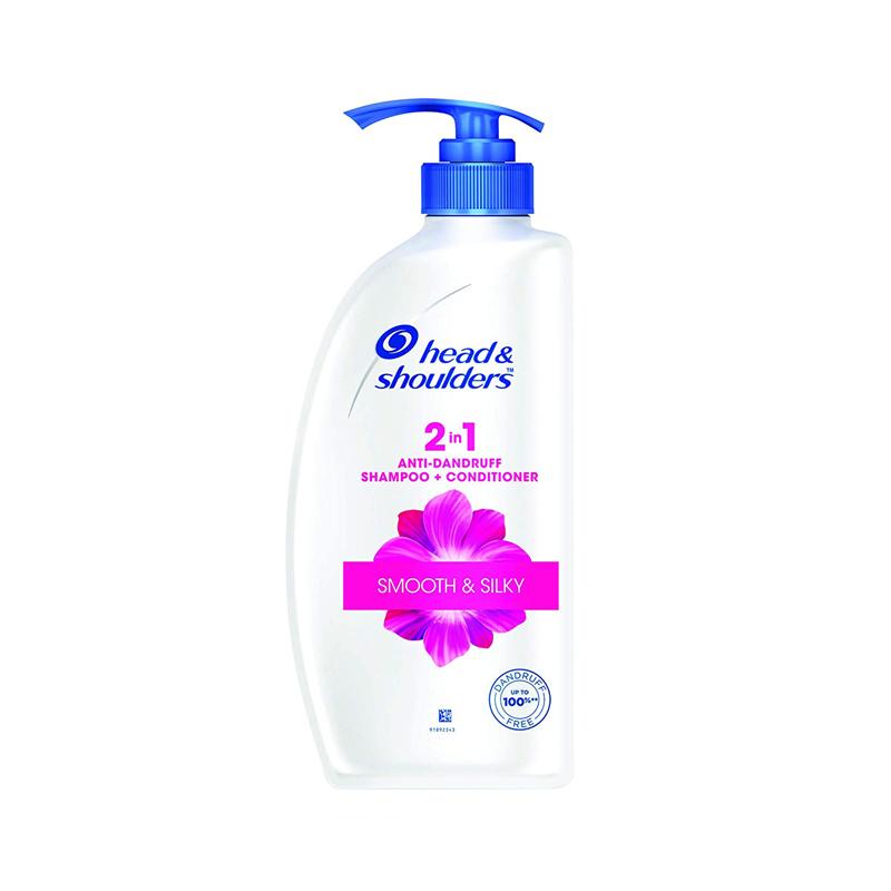 Head & Shoulders 2-in-1 Smooth and Silky Anti Dandruff Shampoo + Conditioner for Women & Men – Head And Shoulders – 650ml