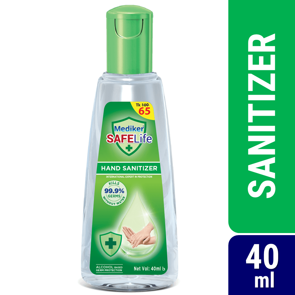 Mediker SafeLife Hand Sanitizer – 40ml
