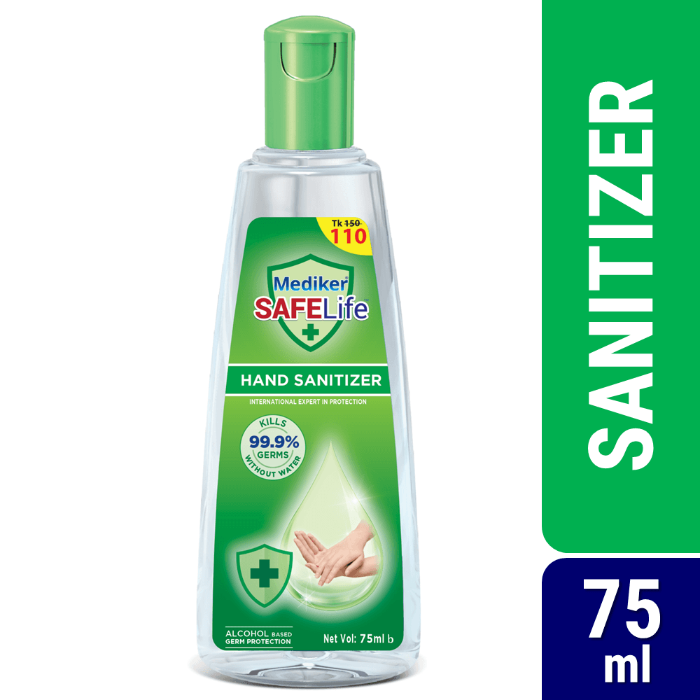 Mediker SafeLife Hand Sanitizer – 75ml