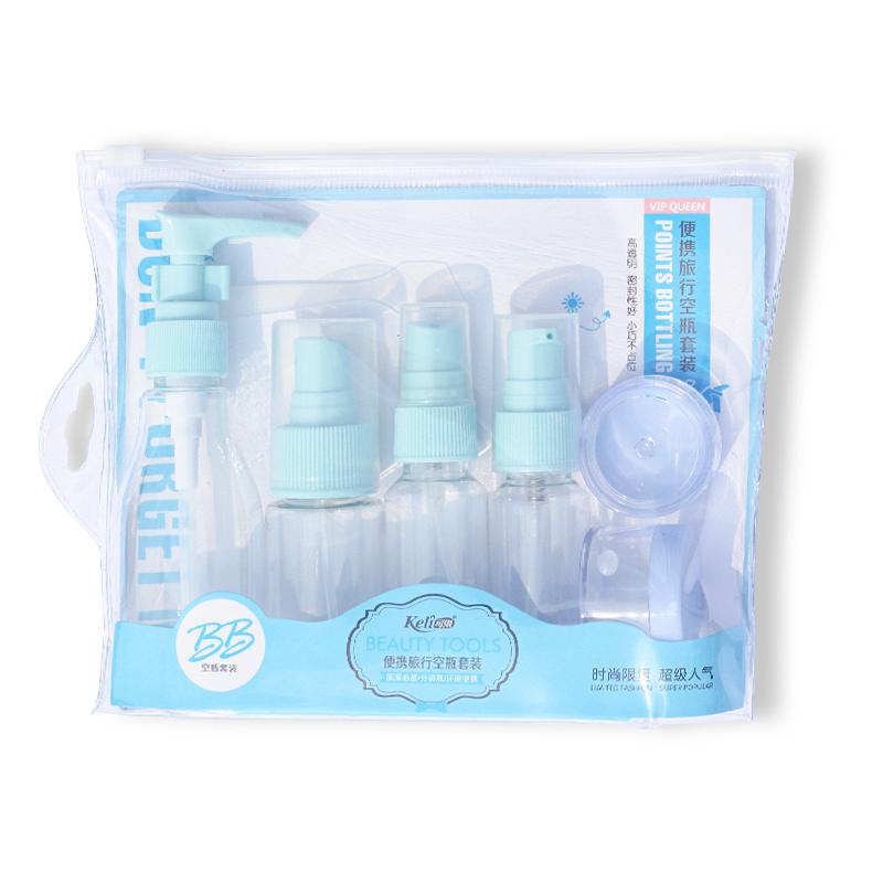 Keli Travel Container 06 pcs(Blue) – Keri