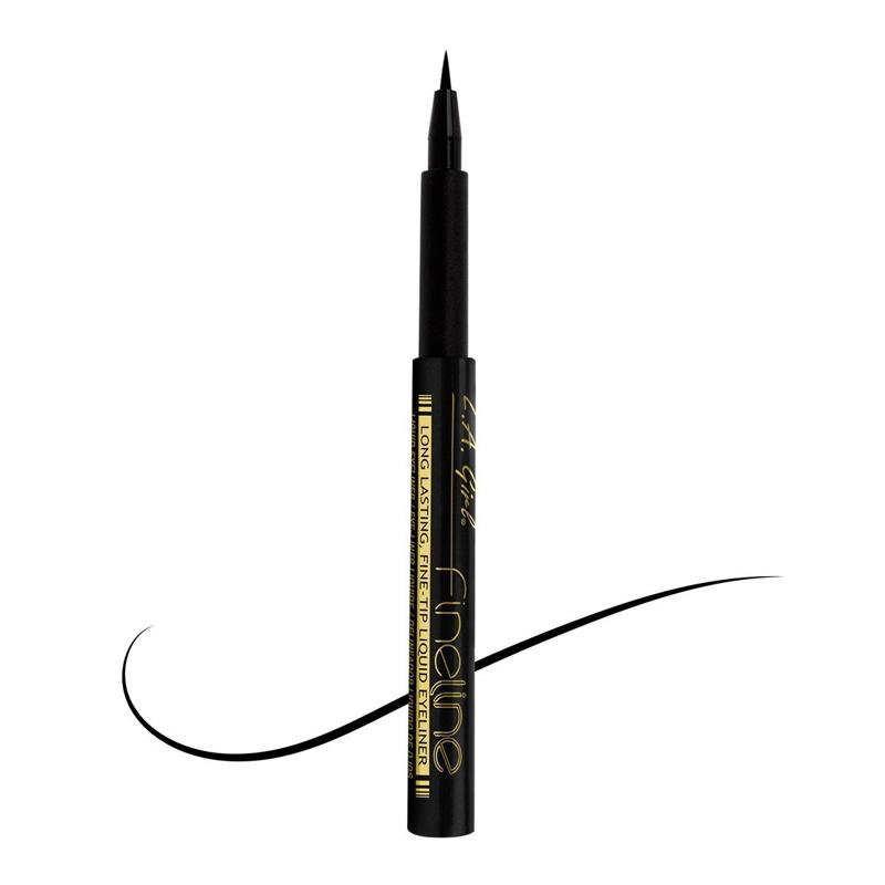 L.A. Girl FineLine Long Lasting Liquid Eyeliner Black GLE721A – 1.10ml