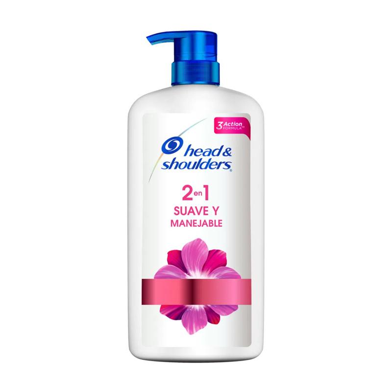Head & Shoulders Suave y Manejable 2 in 1 Shampoo – Head And Shoulders – 1L