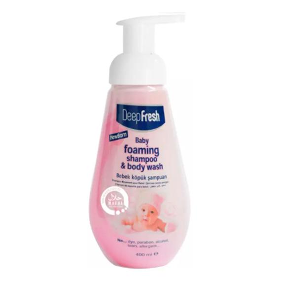 Deep Fresh Baby Foam Shampoo - Pink – 400ml