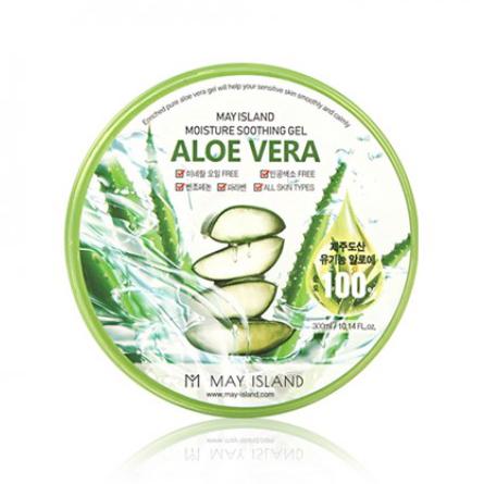 May Island Aloe Vera Pure 100% Soothing Gel – 300ml