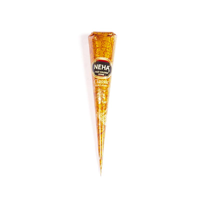 Neha Fast Colour Mehendi (Gold) – 1 Cone