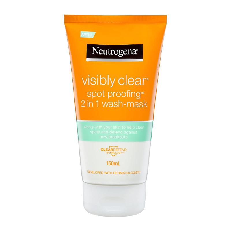 Neutrogena Visibly Clear Spot Proofing 2-in-1 Wash-Mask – 150ml