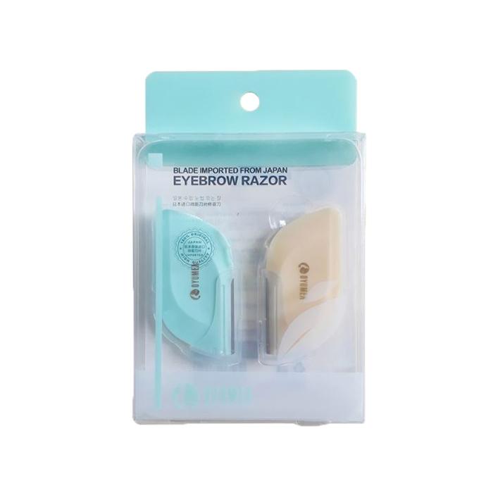 OYUMEA white leaf Premium eyebrow Razor ( 2pcs)