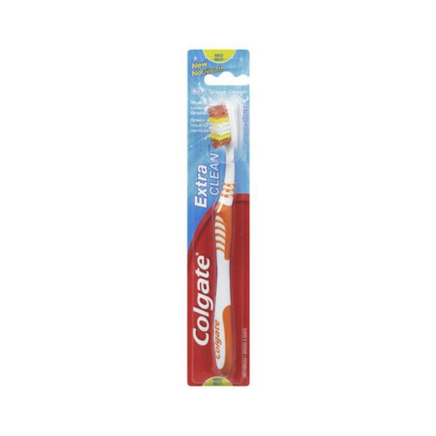 Colgate Extra Clean Toothbrush Medium Blue