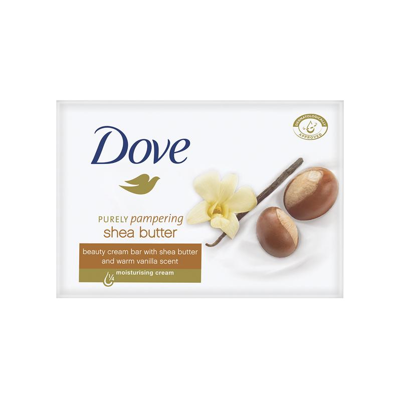 Dove Shea Butter with Warm Vanilla Beauty Bar Soap – 113gm