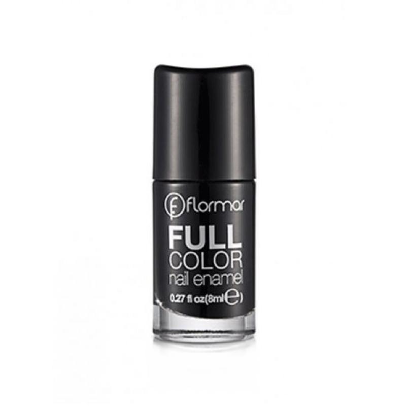 Flormar Full Color Nail Enamel- FC32: Victory of Black – 8ml