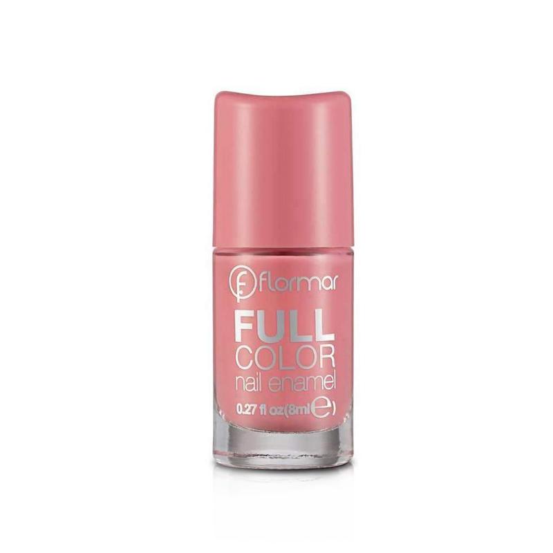 Flormar Full Color Nail Enamel- FC63: Comfy Coral – 8ml