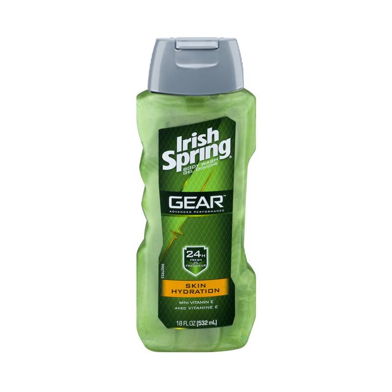 Irish Spring Body Wash Gel Douche Gear Skin Hydration – 532ml