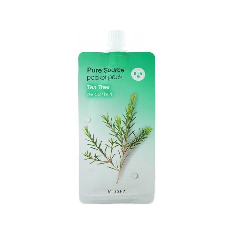 MISSHA Pure Source Pocket Pack Tea Tree Sleeping Pack – 10ml
