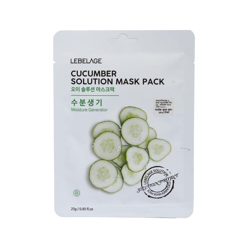 Lebelage Cucumber Solution Mask Pack – 25gm