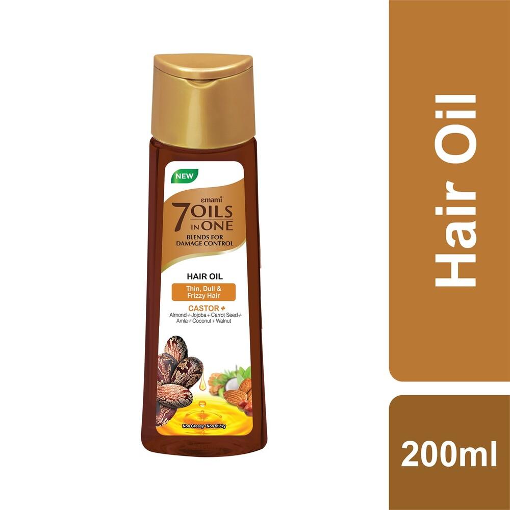 Emami 7 Oils In One Castor+ Hair Oil – 200ml